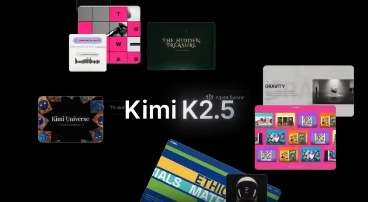 Kimi K2.5 Functions Screenshots from Moonshot AI