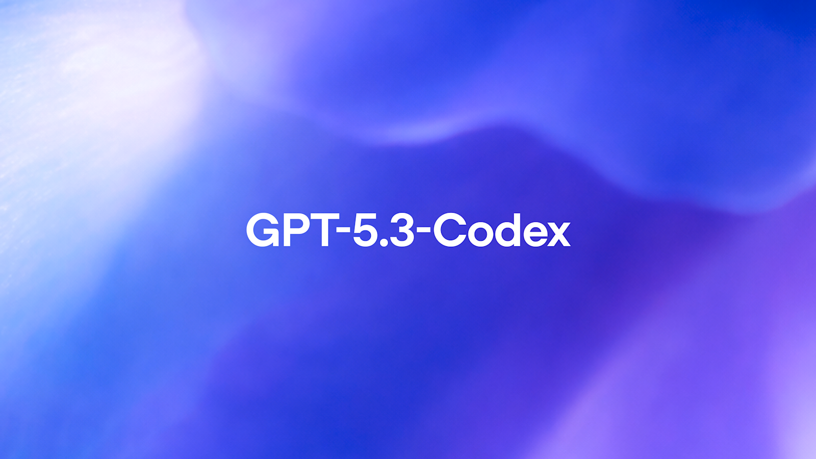 GPT 5.3 Codex 