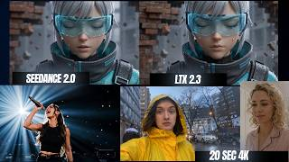 Seedance 2.0 vs LTX 2.3 image:ComfyUI Blog