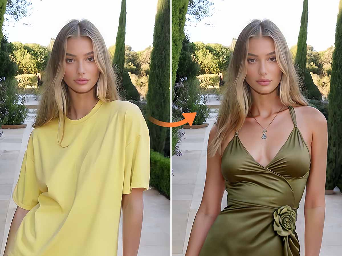 AI Clothes Changer Image:Airbrush