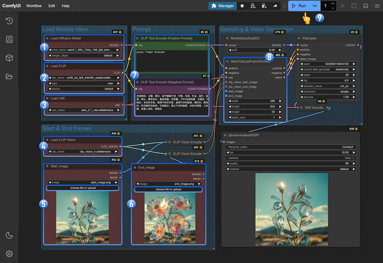 Comfyui Workflow image:runcomfy