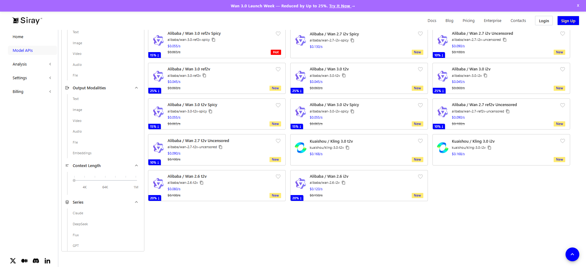 up to 25% on Wan image:siray.ai