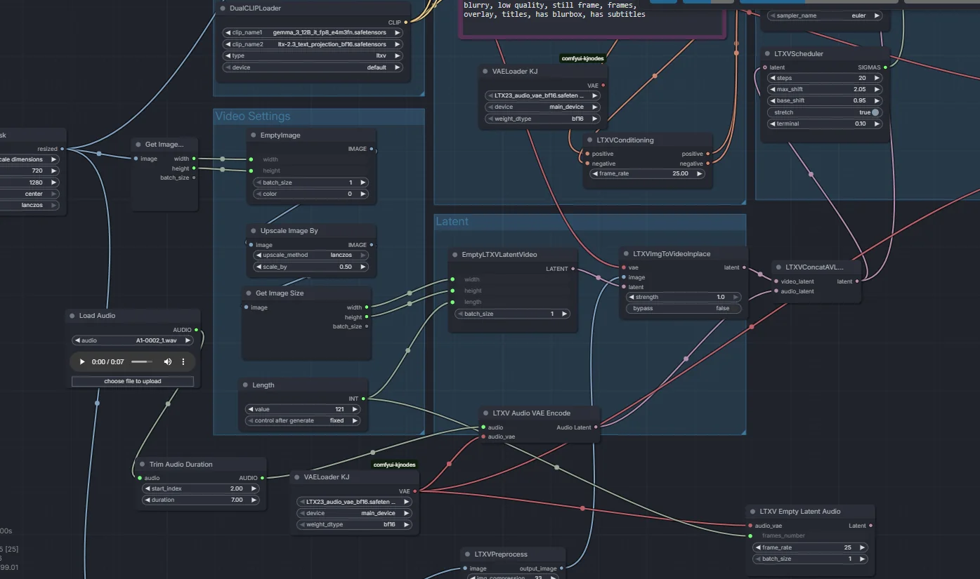 LTX 2.3 Workflow image: r/stablediffusion