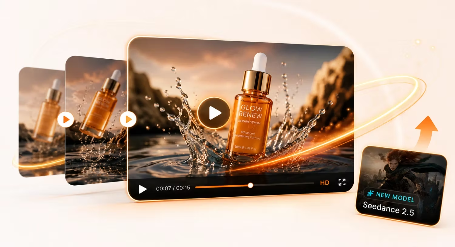 Seedance 2.5 AI Ad Generator image:presslogic
