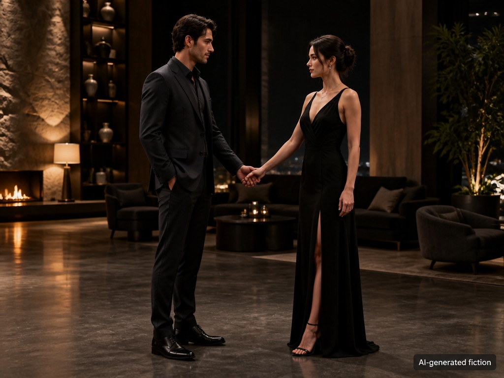 Proposed starting position for an adult slow-dance scene