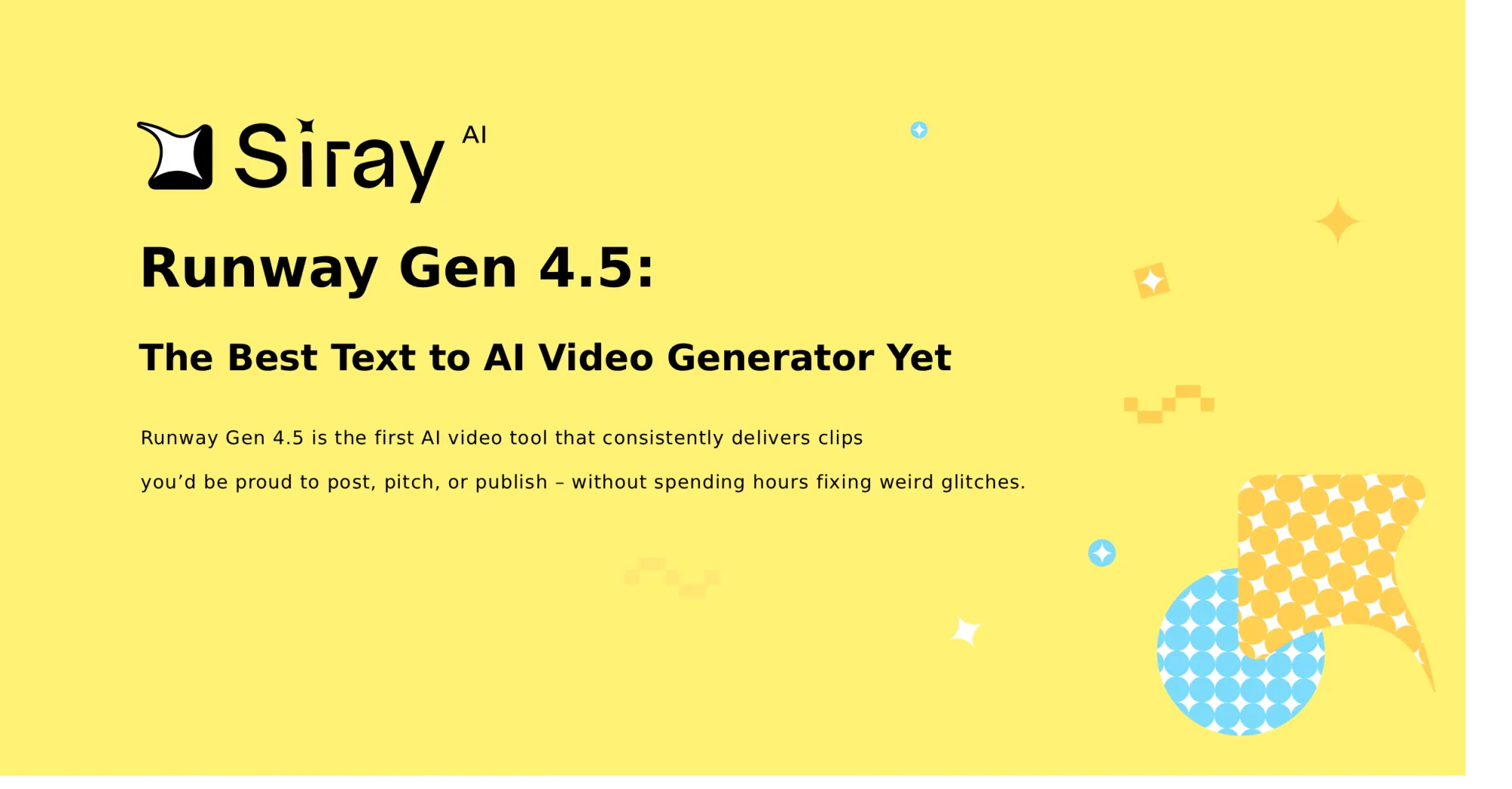 Runway Gen4.5 on Siray.AI