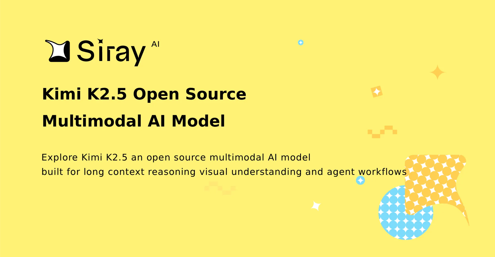 Kimi K2.5 on Siray.ai