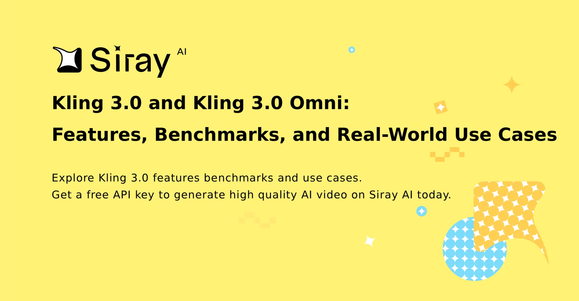Kling 3.0 on Siray