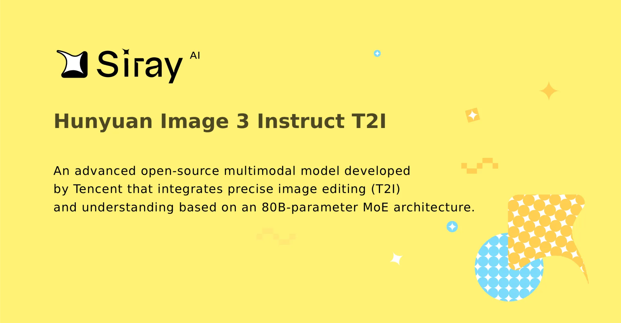 Hunyuan Image 3 T2I on Siray