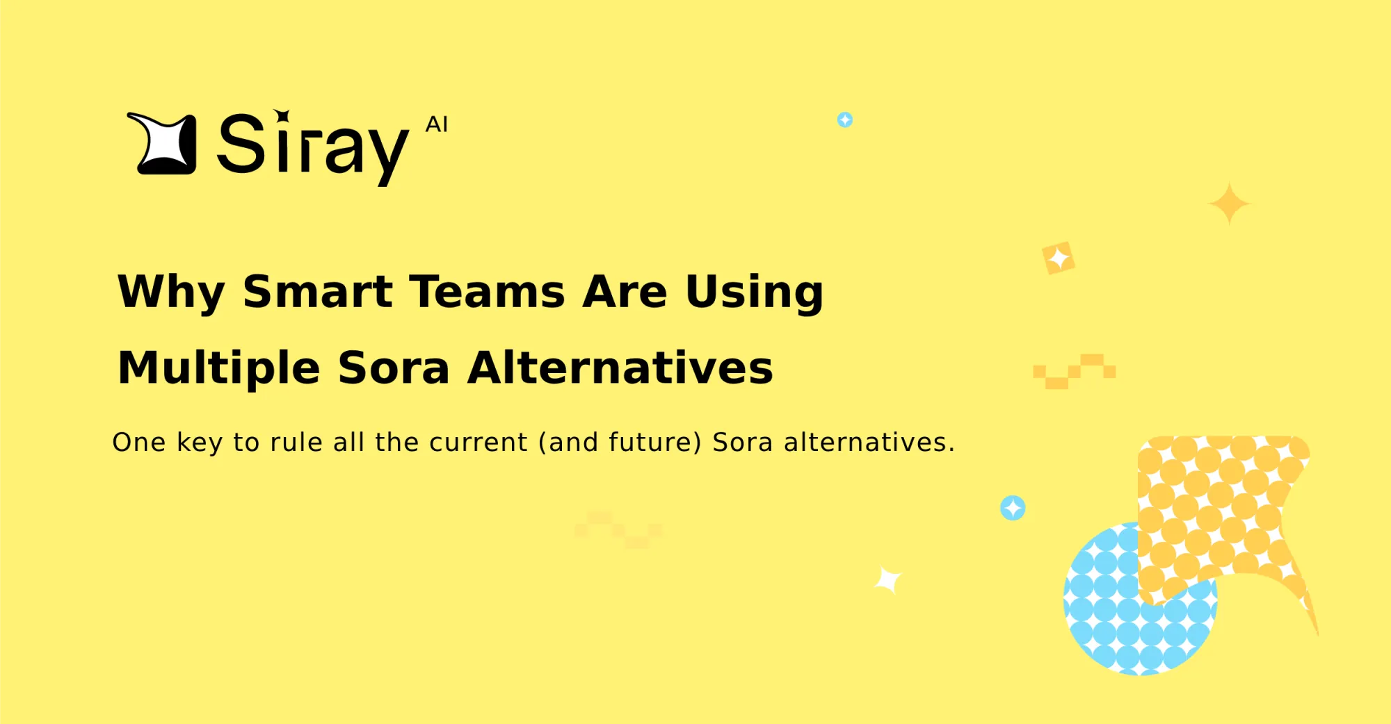 Using Multiple Sora Alternatives on Siray