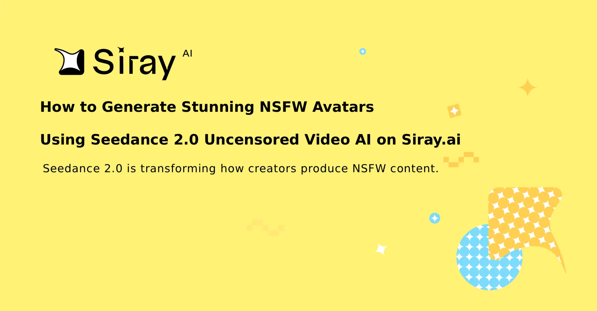NSFW Avarars wth Seedance 2.0