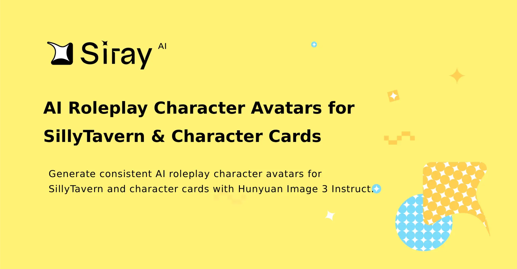 AI Roleplay Character Avatars for SillyTavern & Character Cards