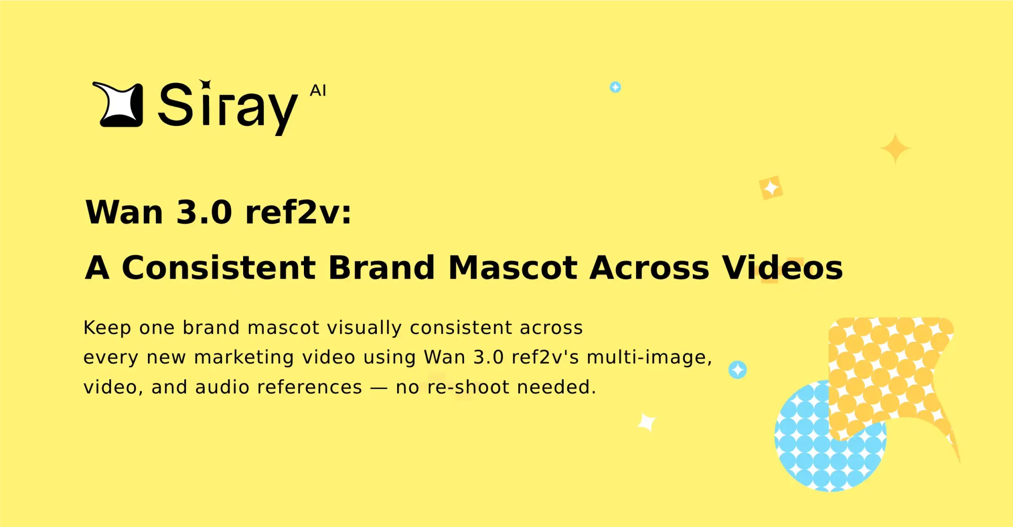 Wan 3.0 ref2v: A Consistent Brand Mascot Across Videos