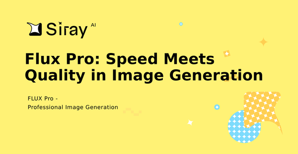 Flux pro on Siray.ai