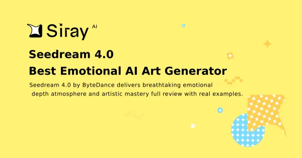 Seedream 4 on Siray.AI