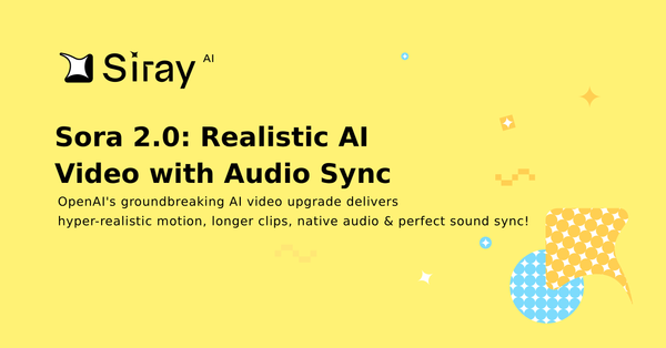 Sora 2.0 on Siray.ai