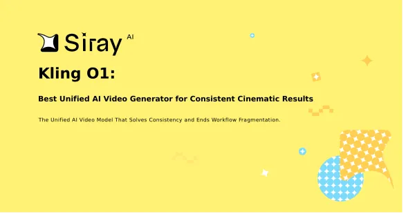 Kling O1 on Siray.AI
