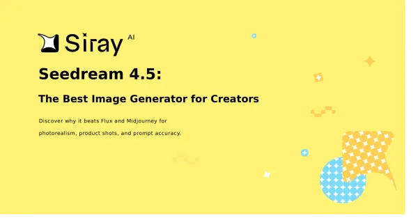 Seedream 4.5 on siray ai 