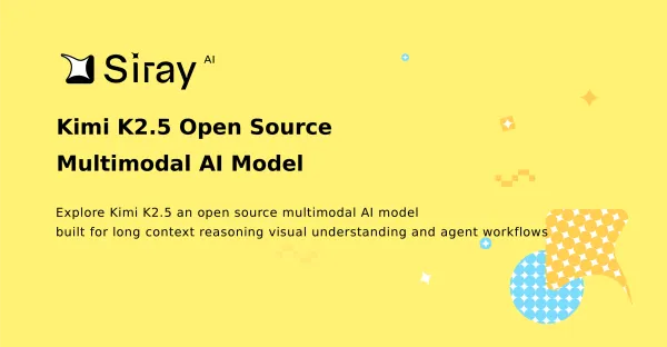 Kimi K2.5 on Siray.ai