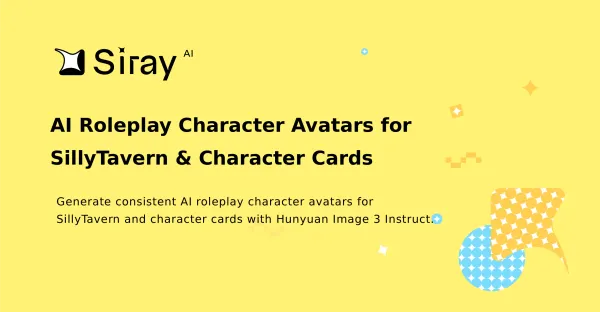 AI Roleplay Character Avatars for SillyTavern & Character Cards