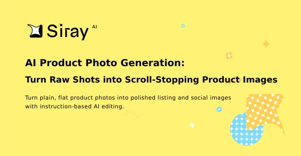 AI Product Photo Generation: Turn Raw Shots into Scroll-Stopping Product Images