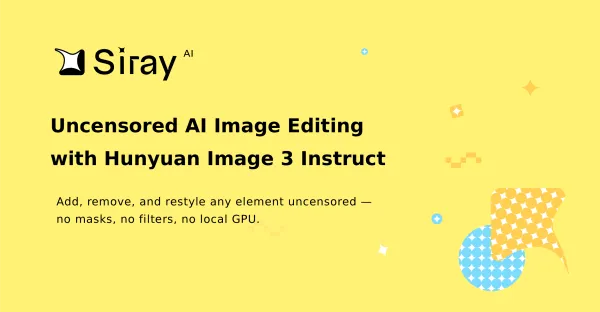Uncensored AI Image Editing with Hunyuan Image 3 Instruct