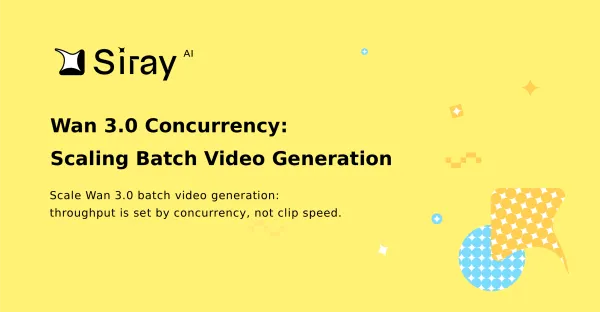 Wan 3.0 Concurrency: Scaling Batch Video Generation