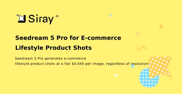 Seedream 5 Pro for E-commerce Lifestyle Product Shots