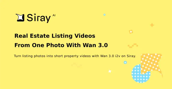 Real Estate Listing Videos From One Photo With Wan 3.0